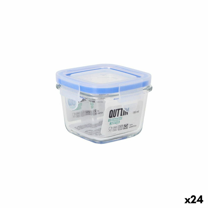 Lunchbox Inde Quttin ø 8,8 x 6,6 cm 150 ml (24 Stuks)