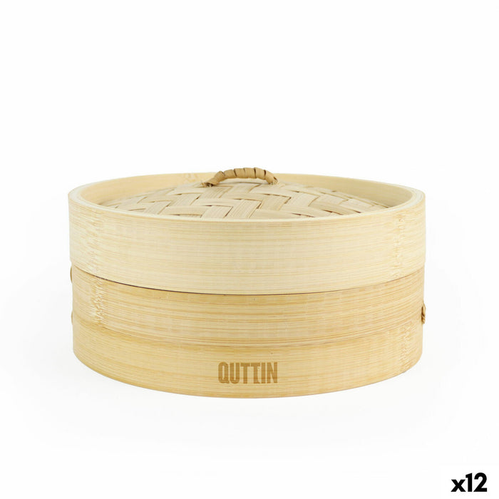 Stoomkoker Quttin Bamboe 20 x 8,5 cm (12 Stuks)