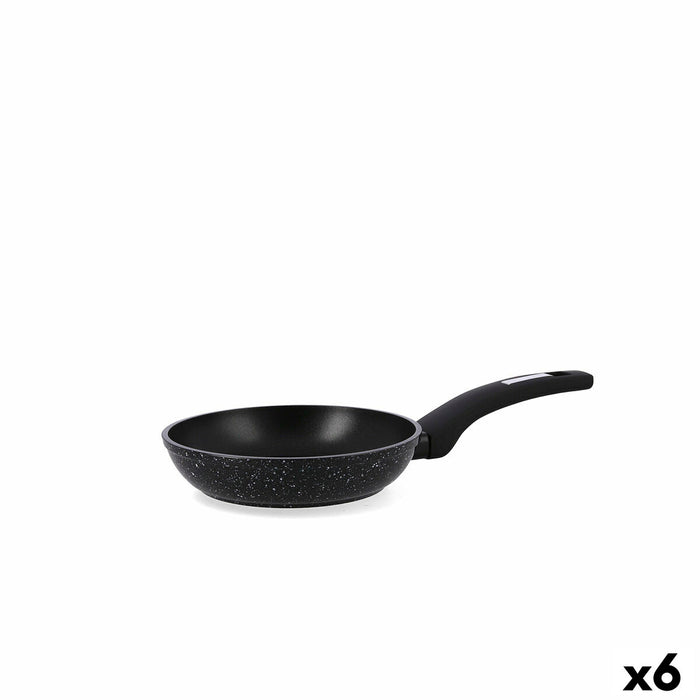Pan Quid Estelar Zwart Metaal Ø 18 cm (6 Stuks)