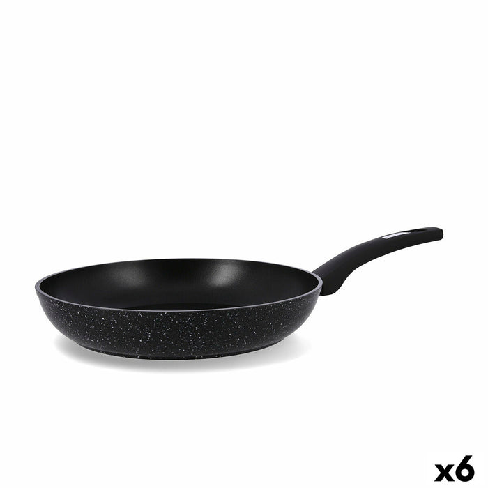 Pan Quid Estelar Zwart Metaal Ø 30 cm (6 Stuks)