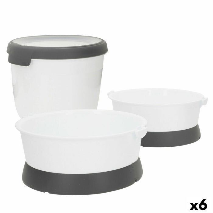 Vouwbare Dierenbak Curver Plastic 19 x 8 x 18 cm (6 Stuks)